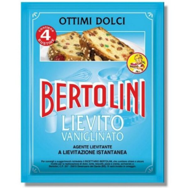 Bertolini Lievito Vanigliato gr.64
