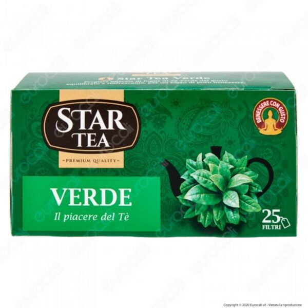 Star Tea Verde f.25 gr.40