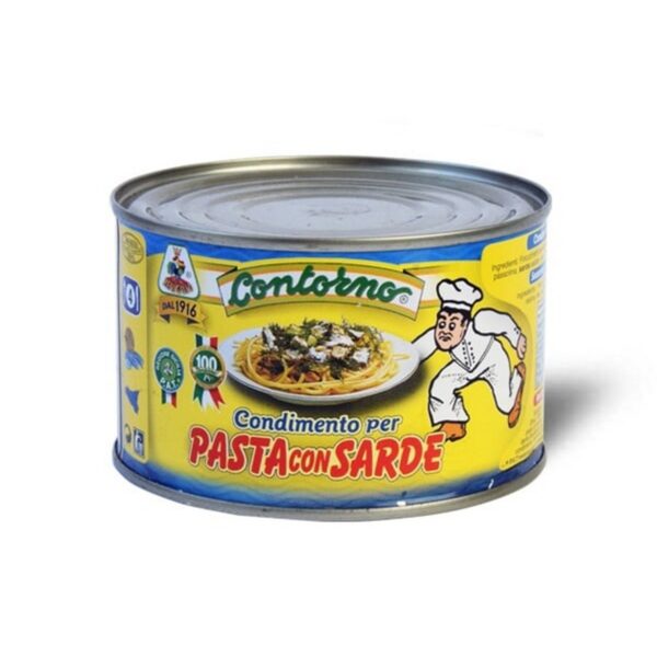Contorno Cond. Pasta Sarde gr.410