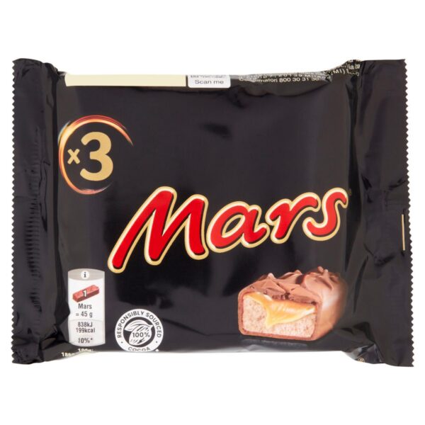 Mars 3 Pack gr.135