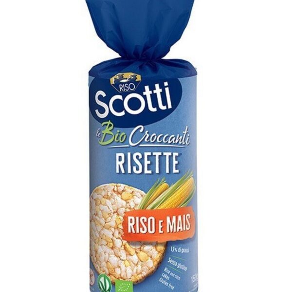Scotti Risette di Riso e Mais Bio gr.150