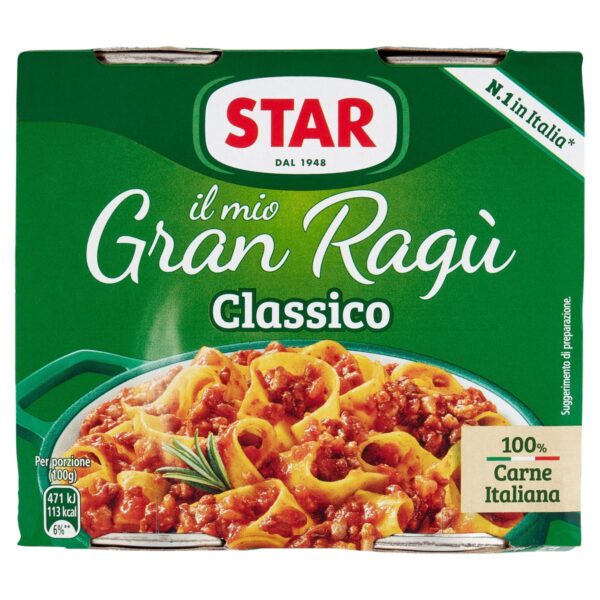 Star Ragù Carne gr.180x2