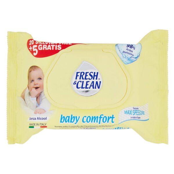 Fresh&Clean Salviette Bimbi x20+5