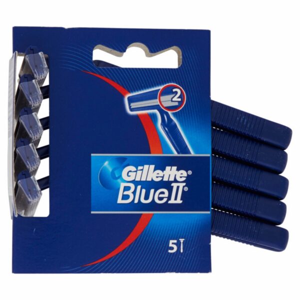 Gillette Blue II Rasoio x5
