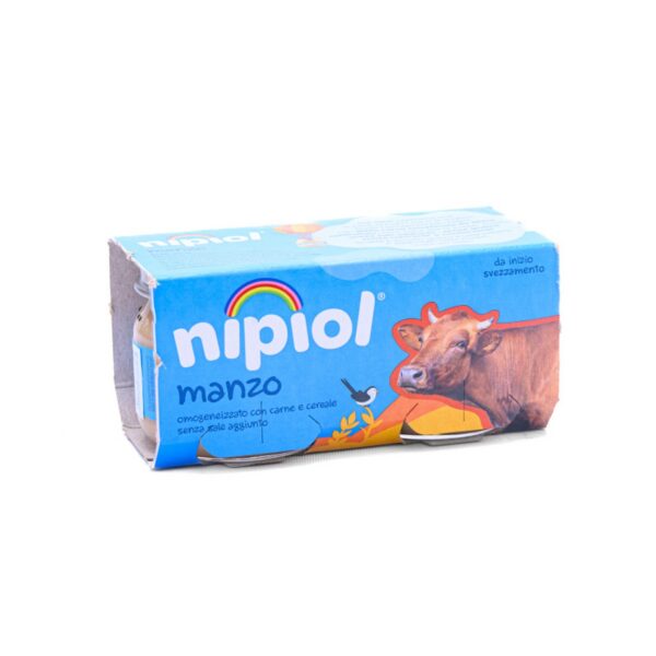Omogen. Manzo gr.80x2 Nipiol