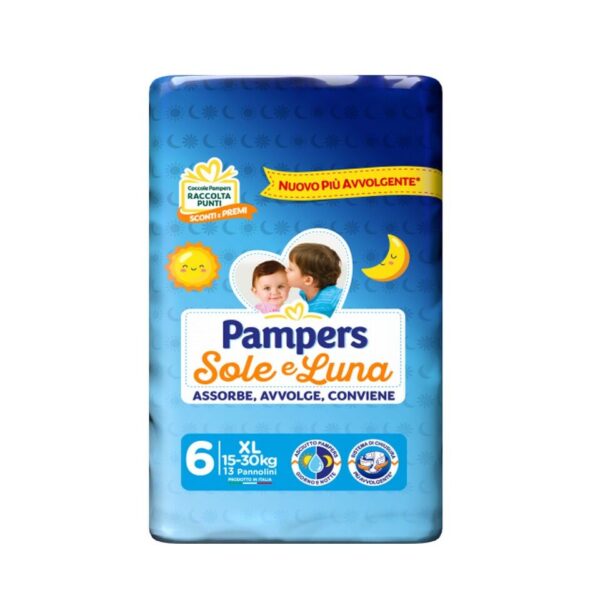 Pampers Pannolini Sole&Luna Extra Large x13